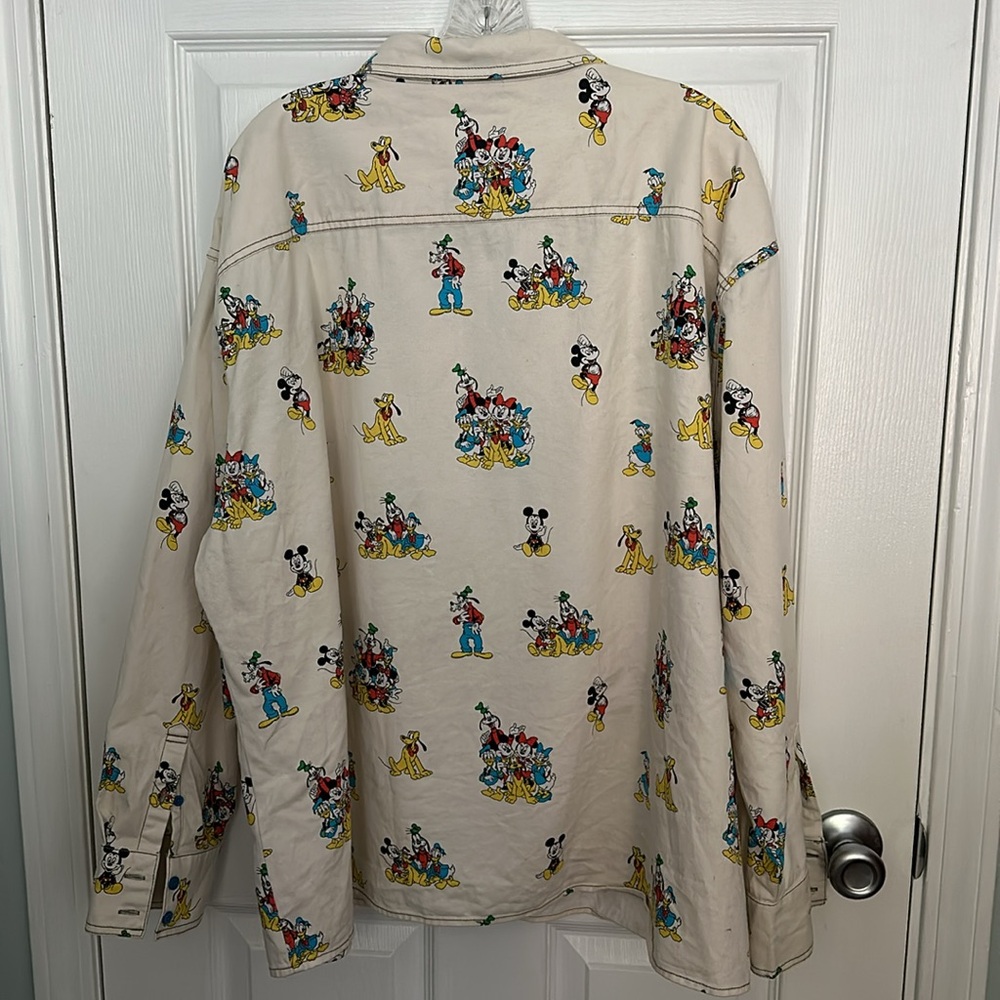 Disney Button Down 100% Cotton - image 4